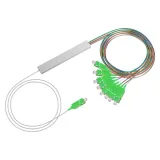 Single Mode 1x2 1x4 1x8 1x16 1x32 1x64 FTTH SCAPC Steel Tube GPON Fiber Optical Mini PLC S