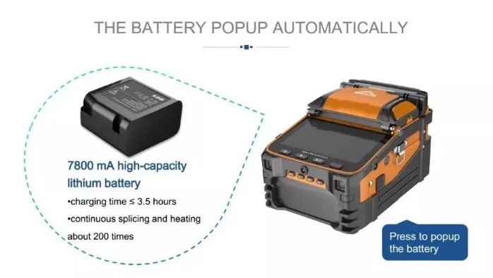 Manufactory Direct Fiber fusion Splicing Machine Splicing Machine Fiber Optic fusion Fiber Splicing Machine fusion Splicer