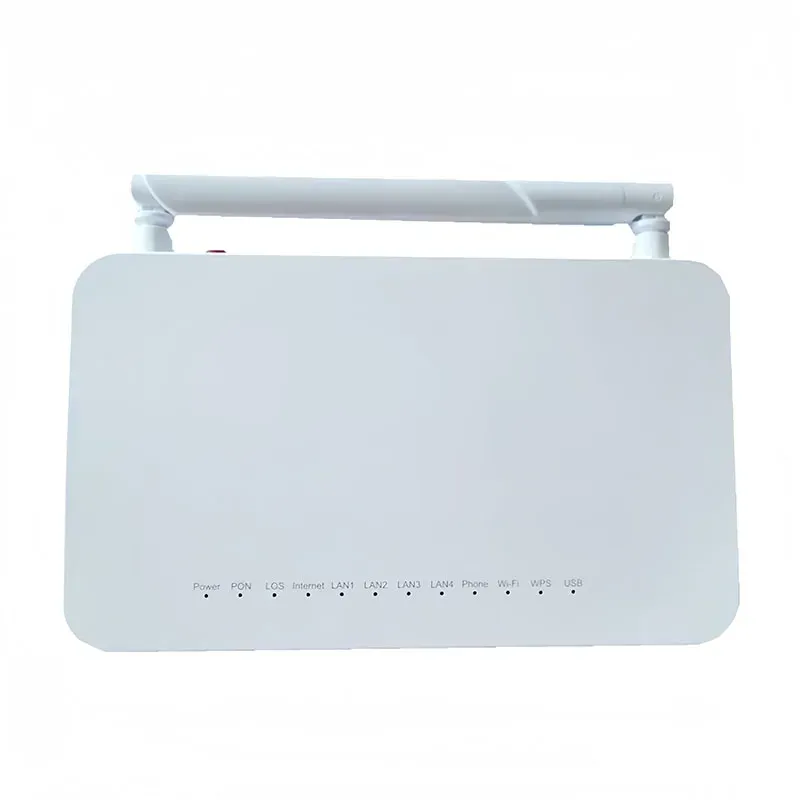 F670L EPON GPON Dual Band 4GE+1TEL+1USB AC 2.5G 5G Wifi Optical Network Unit FTTH Xpon Xgspon ONU ONT with SC Connector Type-boxintelecom