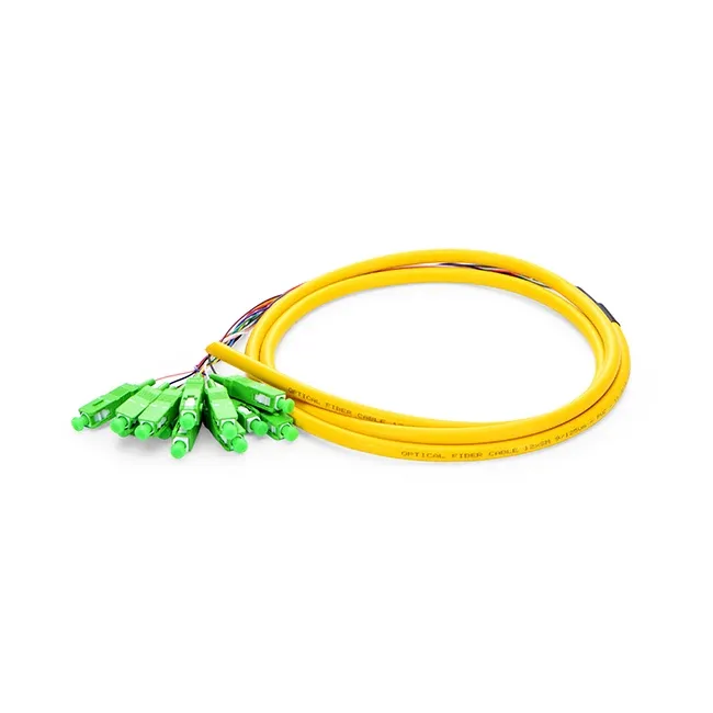 APT Hot Sale High Quality SC/APC Pigtail Fiber Optic Patch Cord Qingdao APT