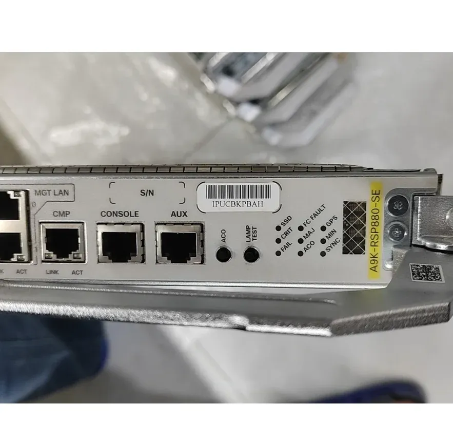 Cisco A9K-RSP880-SE Routing and Switching Processor, ASR 9000 Series Core Engine, with Bus