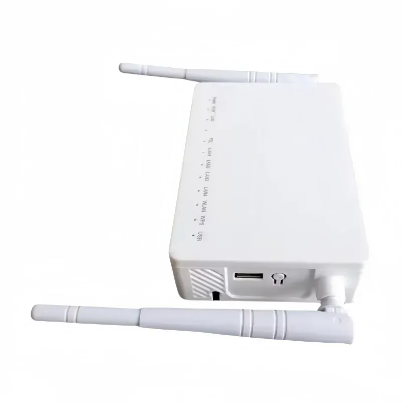 ONT Xpon F663NV9 Fiber Optic Equipment 1GE+3FE+USB+POST+2.4GWIFI GPON 2.4G/5G Wi-Fi 6 Ftth with Wi-Fi 2.4G/5G-boxintelecom