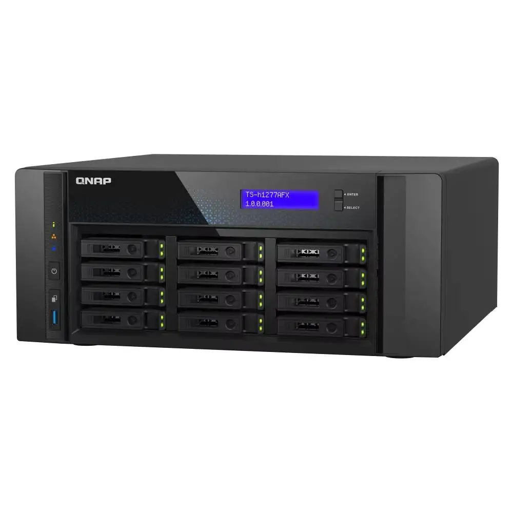 Outstanding Performance QNAP TS-h1277AFX Is Equipped with AMD Ryzen 7 9000 Series Processors and DDR5 Memory NAS Server Storage 1