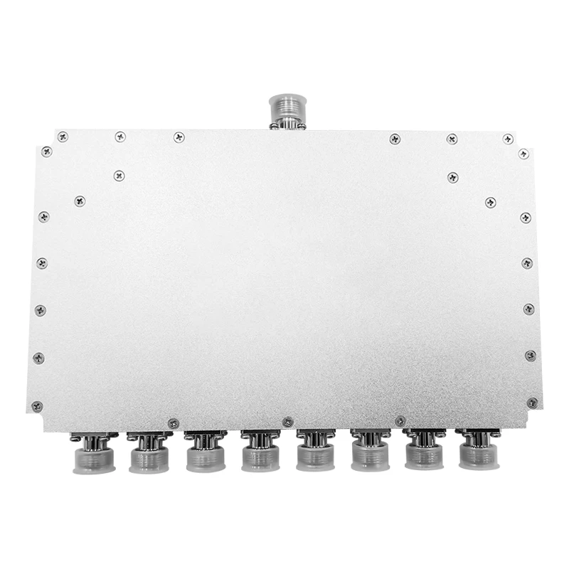 Telecom Parts  Factory Wholesale 1280-1300MHz 50W Wilkinson 8 Way Power Splitter Power Div