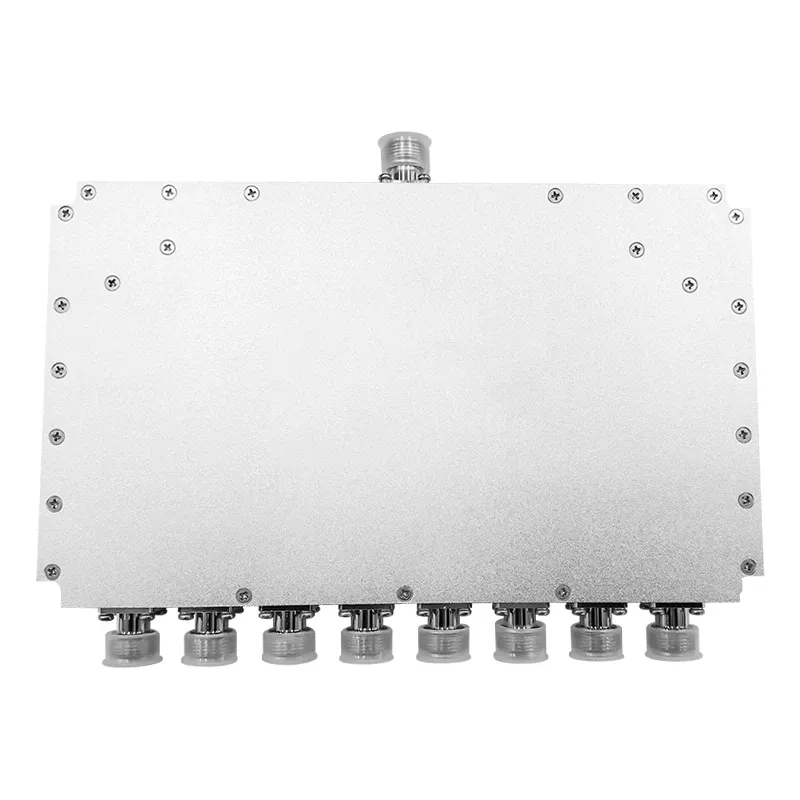 Telecom Parts  Factory Wholesale 1280-1300MHz 50W Wilkinson 8 Way Power Splitter Power Div