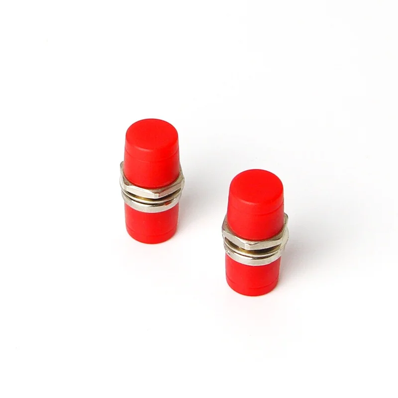 OEM Alloy FC-FC Fiber Optic Coupler Adapter Telecom Grade Circular Flange Connector 1 Year