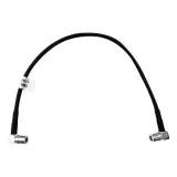 LMR240 0.6M Jumper Cable with QMA Male Right Angel Connectors