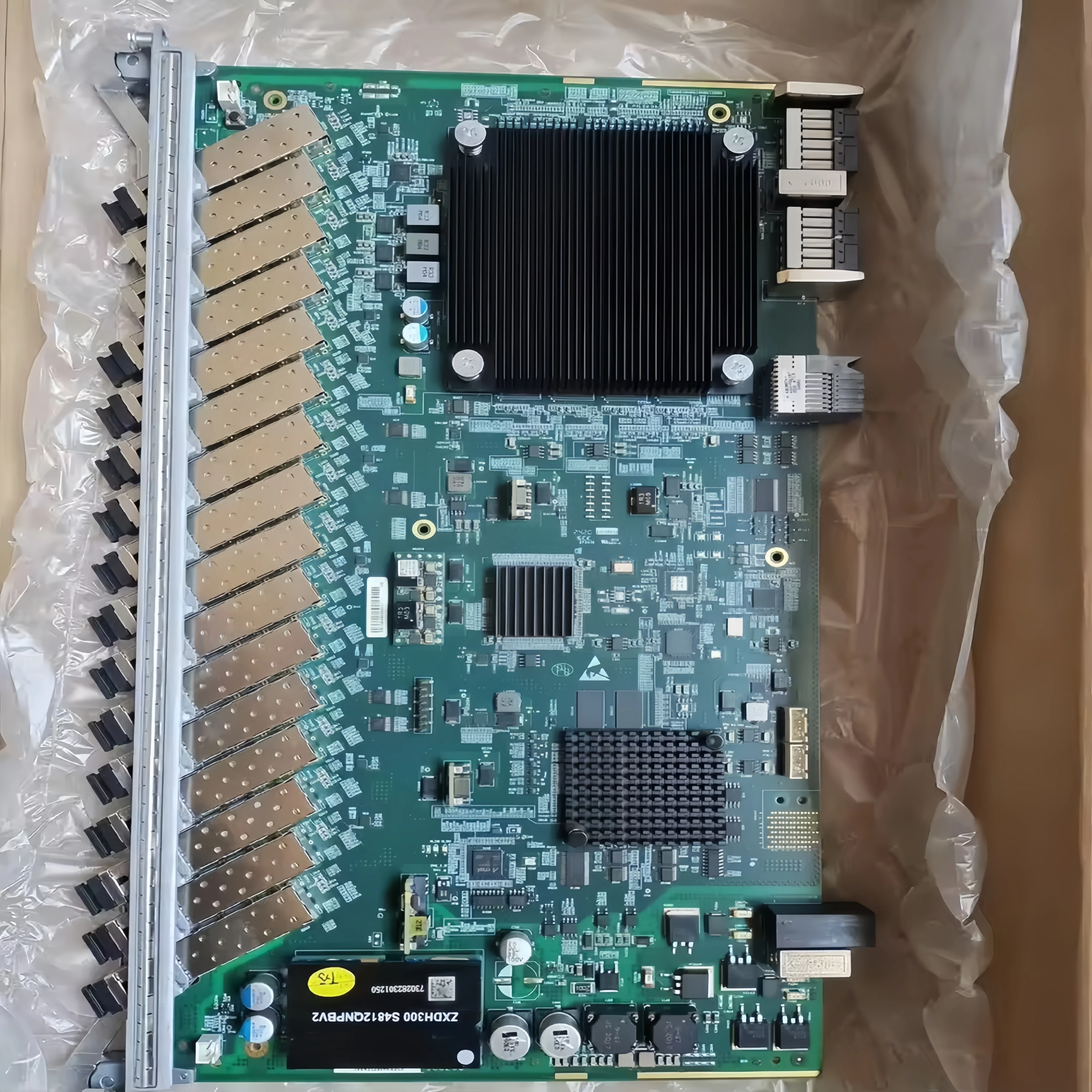 FTTH GFGM 16 Port 10g GPON PON Card SFP C+ C++ Combo Interface Service Board 600 C620 C650 OLT 200G 1:128 Split Ratio-boxintelecom