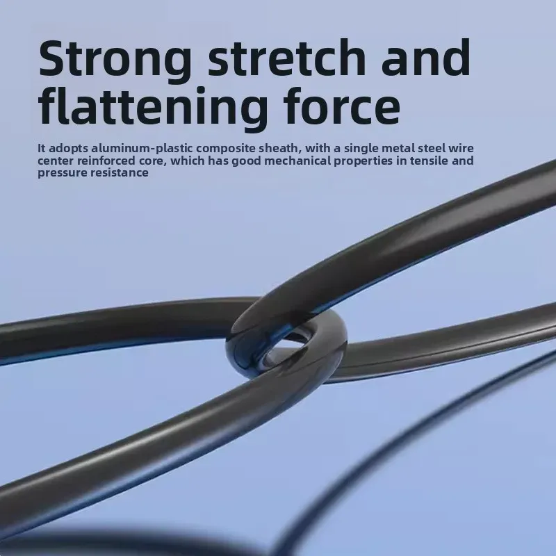 Outdoor Single-Mode Copper Conductor Fiber Optic Cable 12/24/48/144/288 Core Armored Gyta/