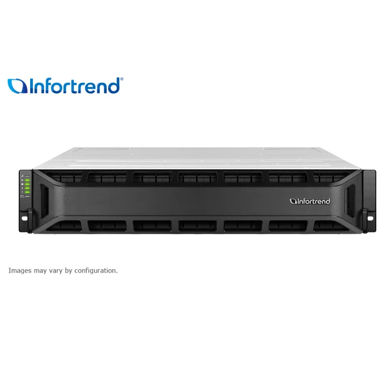 Infortrend U.2 NVMe Hybrid Flash EonStor 2000U Series Storage 2U 24 Bay GS 2024U