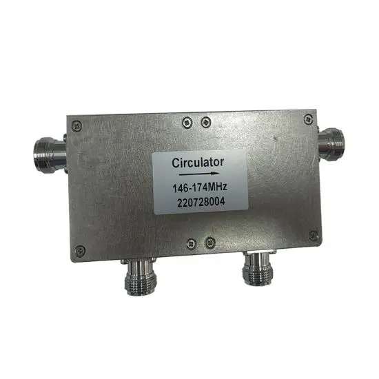 136-174MHz Vhf Dual Junction Isolator RF Coaxial Isolator with NF/F