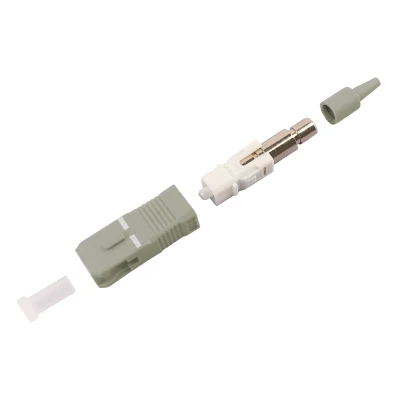 Simplex SC 0.9mm MM Fiber Optic Connector High Quality Optical Fiber Connector for Data Center and Telecom-boxintelecom