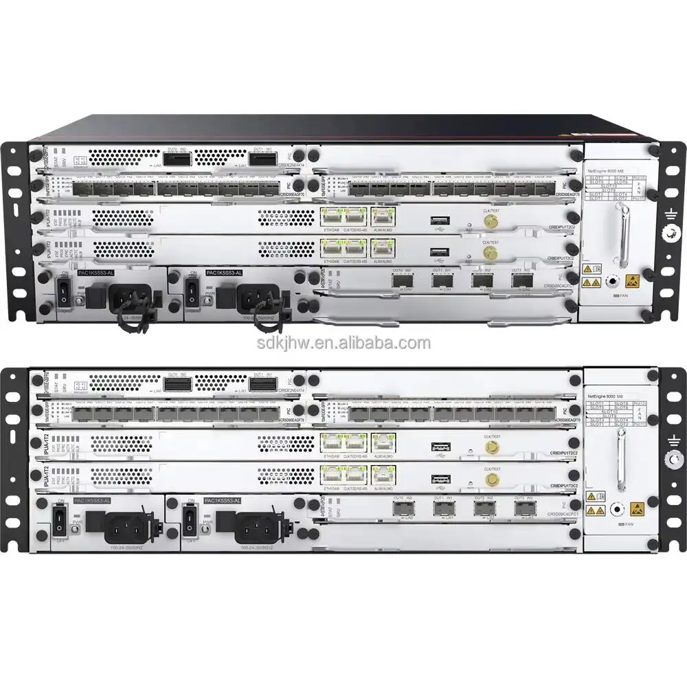 NetEngine 8000 M8 Integrated AC Chassis CR8PM8BASAC1 2*AC Power Fan Box CR5D00LAXF91 NE8000 0