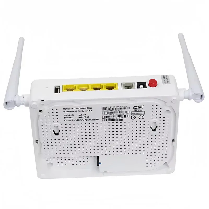 F670L EPON GPON Dual Band 4GE+1TEL+1USB AC 2.5G 5G Wifi Optical Network Unit FTTH Xpon Xgspon ONU ONT with SC Connector Type-boxintelecom