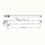 300W VHF UHF 700MHz 800MHz N Type 137-960MHz 15dB RF Directional Coupler for DAS Public Sa