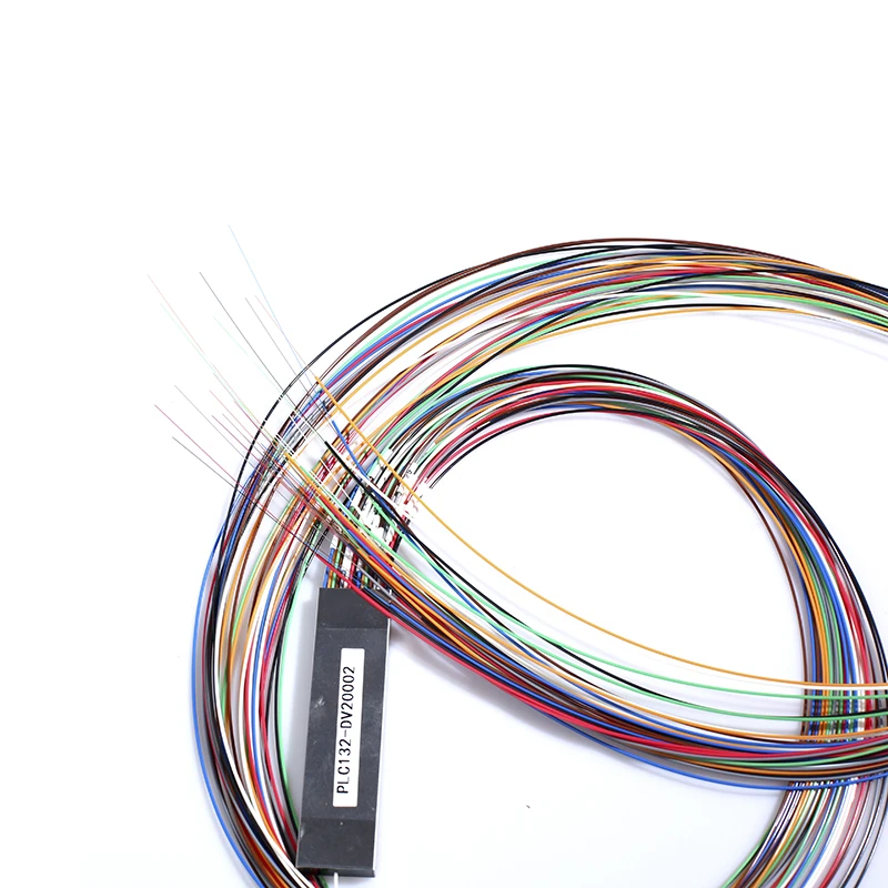 Steel Tube Type PLC SPLITTER 1x 32 Way Fiber Splitter with sc Upc Connector Fast Delivery