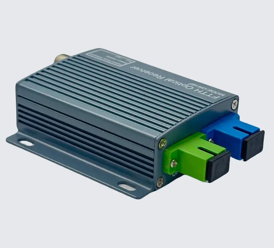 FTTH-OR16F WDM Mini Optical Receiver Optical Node Catv Fiber Optical Receiver  FTTH-OR16F Optical Receivers with WDM-boxintelecom