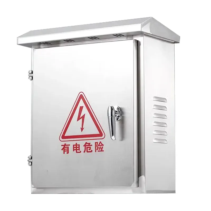 Outdoor Electric Control Stainless Steel IP65 Distribution Box 304 Galvanized Steel Waterproof Hoop Electronics Instrument-boxintelecom