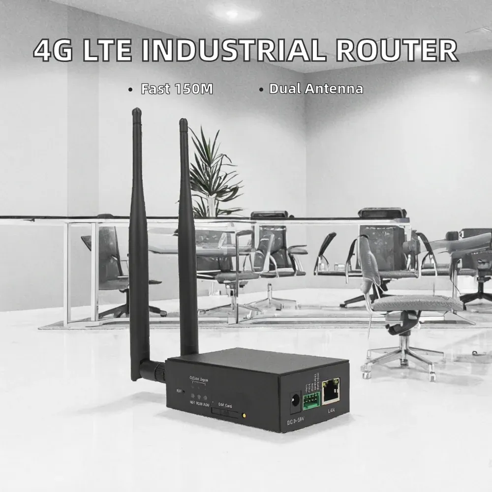 Industrial Gateway 3G/4G LTE Router 150Mbps Wireless WiFi 2.4G Supported Frequency New Firewall VPN 4G SIM-boxintelecom