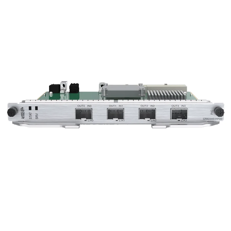 CR8D00CDE1D0 03034LBF CR8D00E4XFD0 03034RPG 4-port 10GE-SFP+ FlexE MACsec physical interface card for NE8000 service router 0