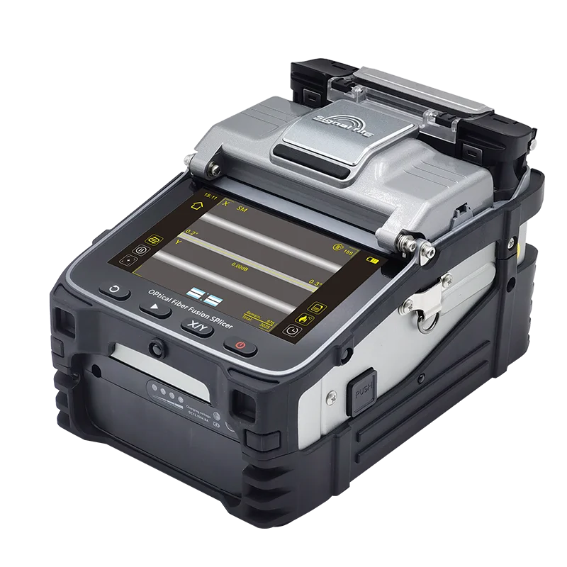 FTTH  Optical  Fiber Fusion Splicer AI-7C Fusion Machine  High Quality  Touchscreen Fiber Optic Equipment Fiber Optic Cable FTTX-boxintelecom