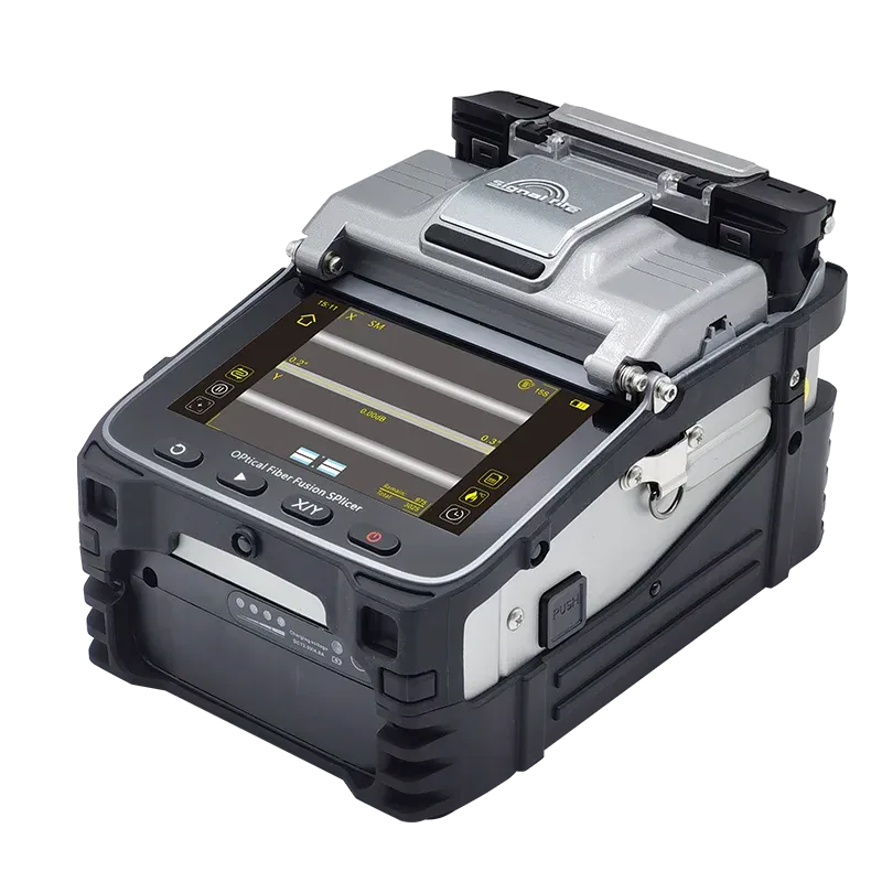 FTTH  Optical  Fiber Fusion Splicer AI-7C Fusion Machine  High Quality  Touchscreen Fiber Optic Equipment Fiber Optic Cable FTTX-boxintelecom