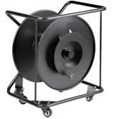 OEM SURTC FTTA Fiber Optic Cable Reel Four-Wheel Translation Cart All-Metal Body Brake Pul