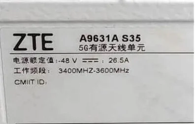 ZTE A9631As35 sZ26 AAU9631as35 AAU9631as26  High-end 5G S26Z AAU9622A S35 6AUA631AS  AAU9622AS26-boxintelecom