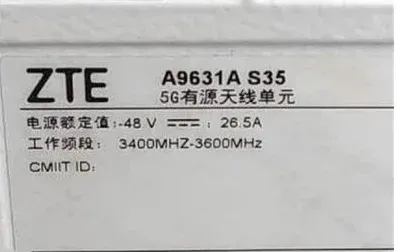ZTE A9631As35 sZ26 AAU9631as35 AAU9631as26  High-end 5G S26Z AAU9622A S35 6AUA631AS  AAU9622AS26-boxintelecom