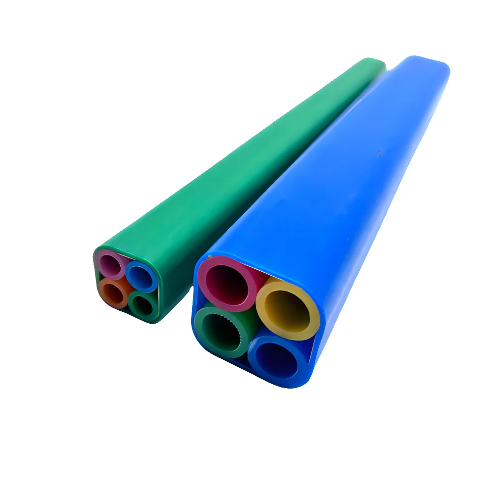 HDPE Microduct Tube Bundle 4-Ways 7/3.5mm with 1.2mm PE Outer Sheath for Fiber Optic Cable