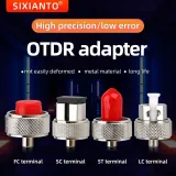 OTDR Adapter LC Interface Small Square Head SC/FC Fiber Optic Converter Optical Time Domai