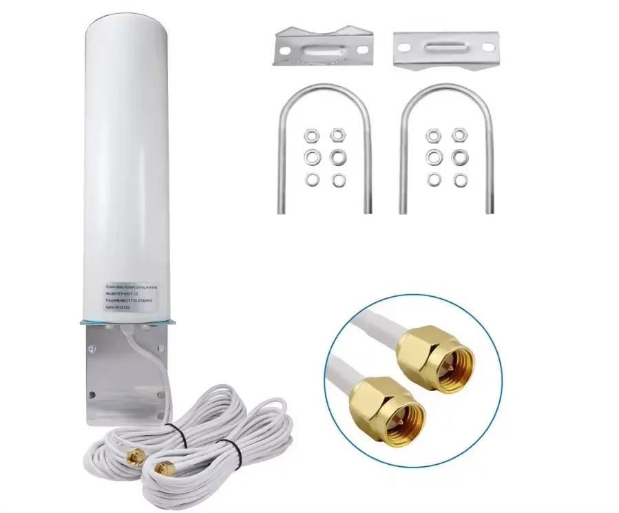 Hot Sale Newly Arrive 698-2700MHz 4dBi Omni Antenna with N-Female Connector for DAS