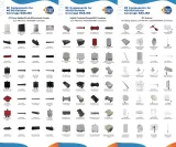 High Gain Log Periodic Antenna Waterproof 617-3800MHz 9dBi SISO Outdoor Directional Log Pe