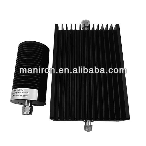 Low VSWR 150W   10-60dB DC-18GHz RF Fixed RF Coaxial 3GHz/6GHz/8GHz/12.4GHz/18GHz 1-60dB 