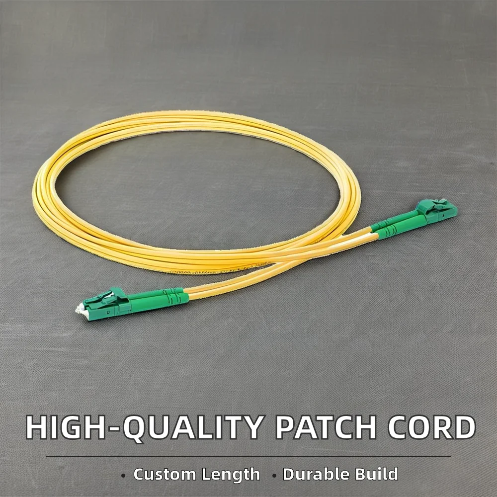 G652D/G657A1/G657A2 PVC/LSZH Jacketed 0.5m/1m/3m/5m Fiber Optic Patch Cord Communication Cables