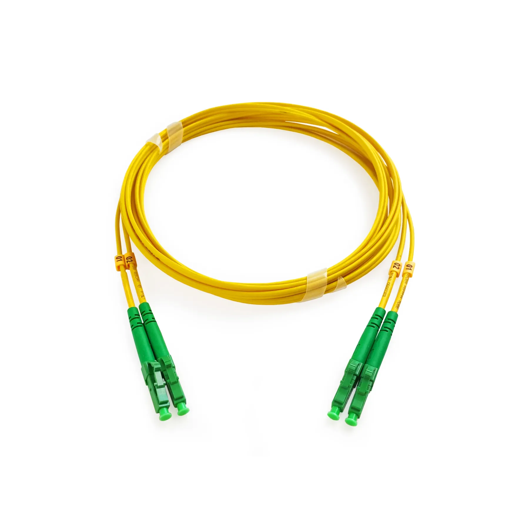 Fiber Optic Patchcord Lc a Lc Duplex 2.0mm 3.0mm Sm Os2 Optical Patch Cord Lc/apc-lc/upc D