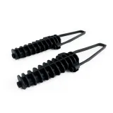 Fiber Optic Cable Tension Plastic Clamp Dead End Anchor Clamp for FTTH High Tension Wedge 