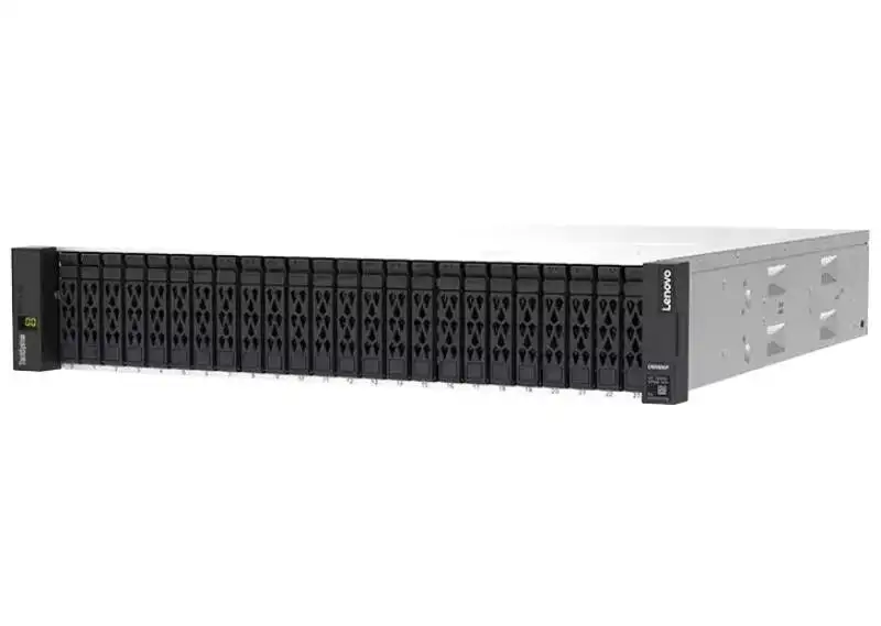 Lenovo ThinkSystem All-NVMe Array With 4x 25 GbE SFP28 Onboard Ports for DE6600F Storage