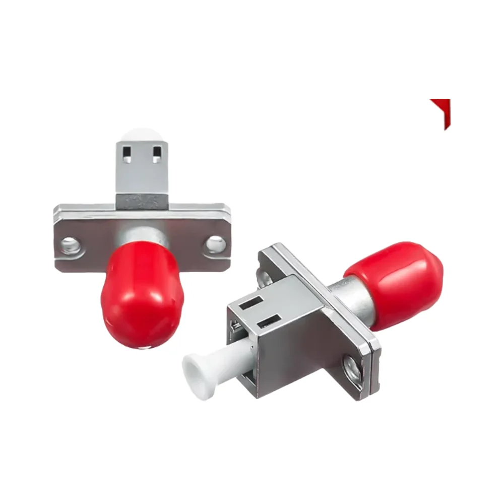 Telecom-Grade LC-ST Fiber Optic Adapter Optical Coupler Flange Connector for SM FTTH 4G Ne