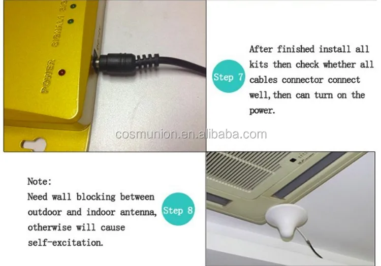 2g /3g/4g dual band cell phone Signal Booster,DCS/WCDMA Dual band booster repeater amplifier