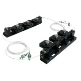 Singlemode 1060/1310/1550nm Black 3 Paddle Manual Mechanical Polarization Controller Green