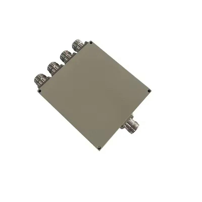 boxin 698-3800MHz 4 Way Power Splitter 50W Wilkinson Power Splitter Low PIM -153dBc RF Power