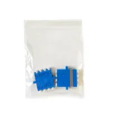 LC UPC Fiber Optic Adapter Single Mode Durable Duplex Adapter FOUR QingDao APT High Qualit