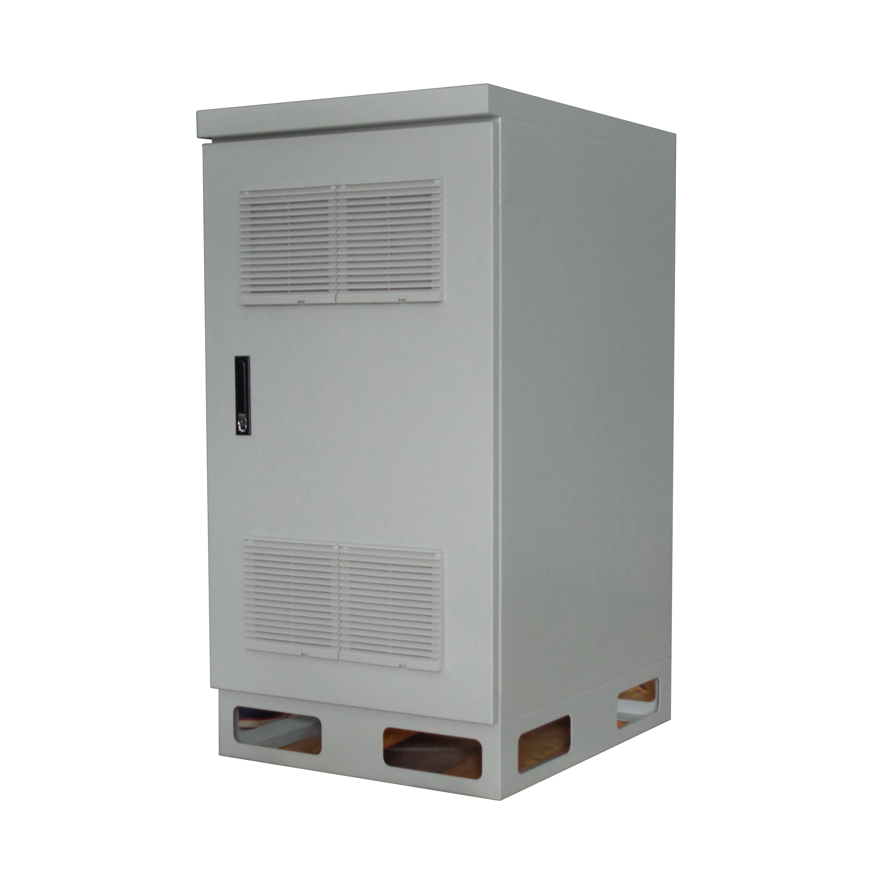 Outdoor Telecom Cabinet Fan Cooling Telecom Cabinet Protection Level IP54