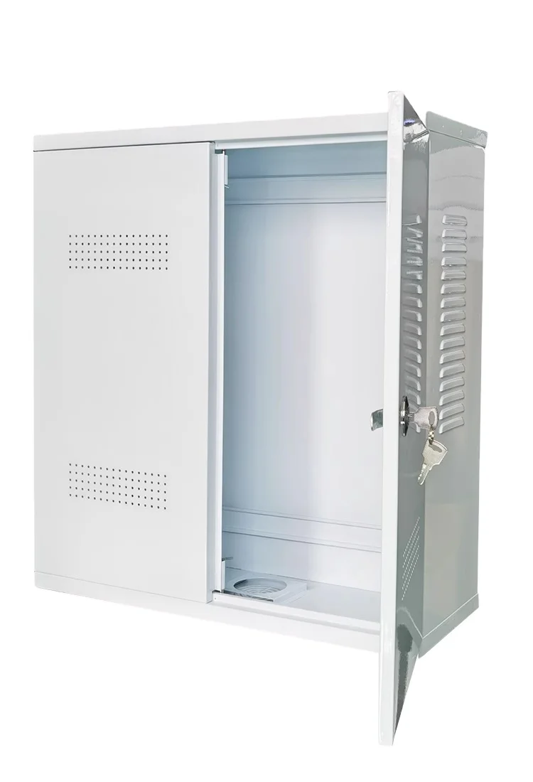 IP54 Outdoor Integrated Communication Enclosure Wall-Mounted 4U Network Equipment Cabinet Stainless Steel Galvanized Steel-boxintelecom