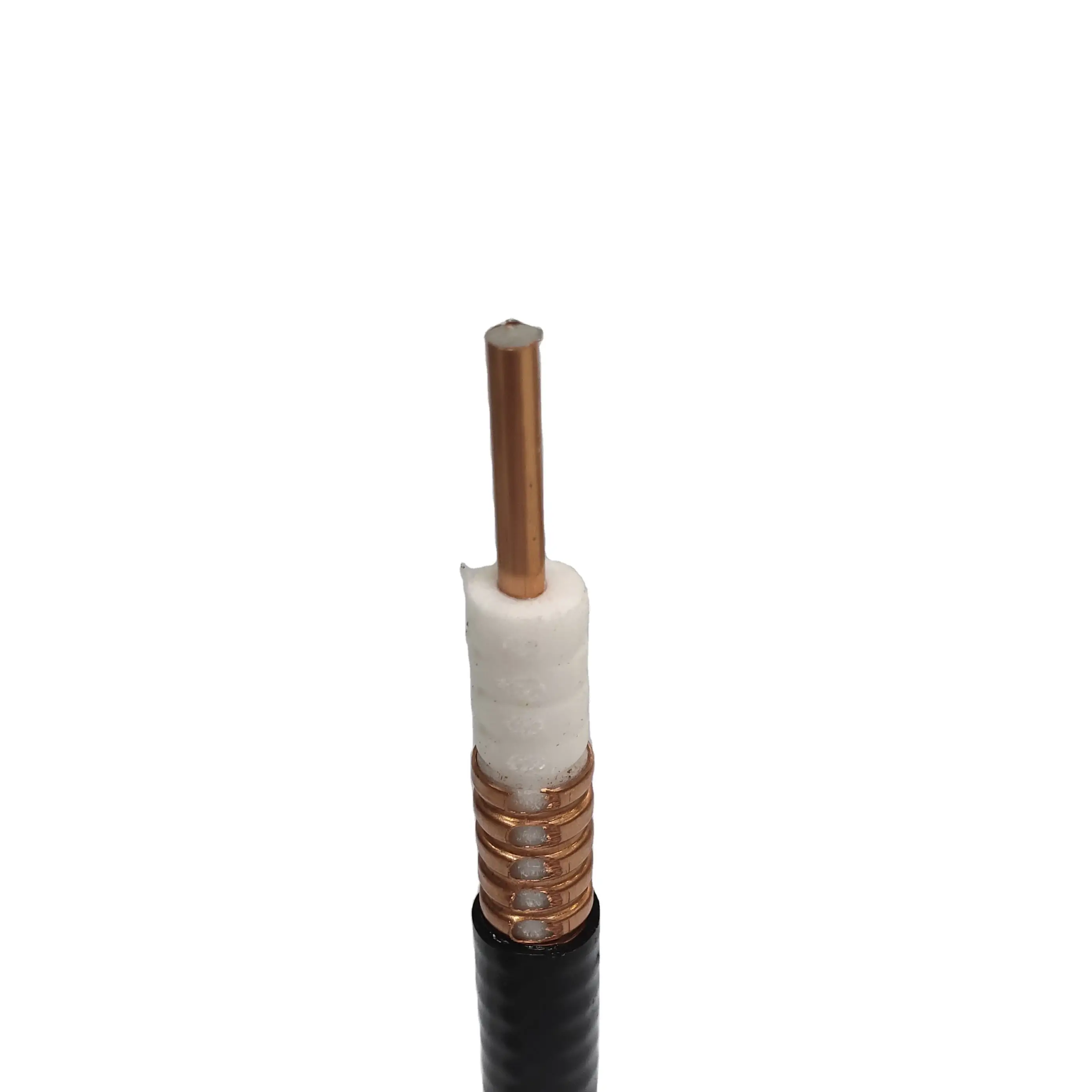Factory Wholesale 50 Ohms Feeder Cable 1-1/4" RF Leaky Coaxial Cable Copper Clad Aluminum Conductor-boxintelecom