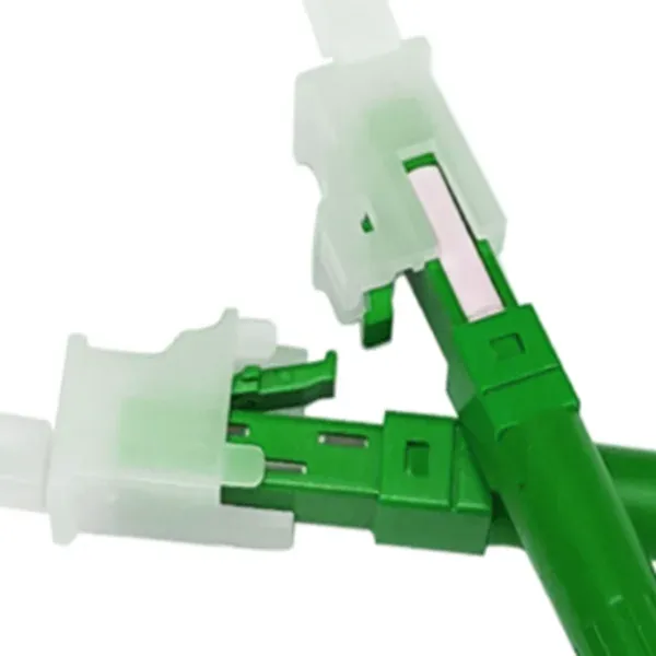 LC APC/UPC Screw Fiber Optic Fast Connector, Pre-Embedded Quick Assembly Connector for 0.9