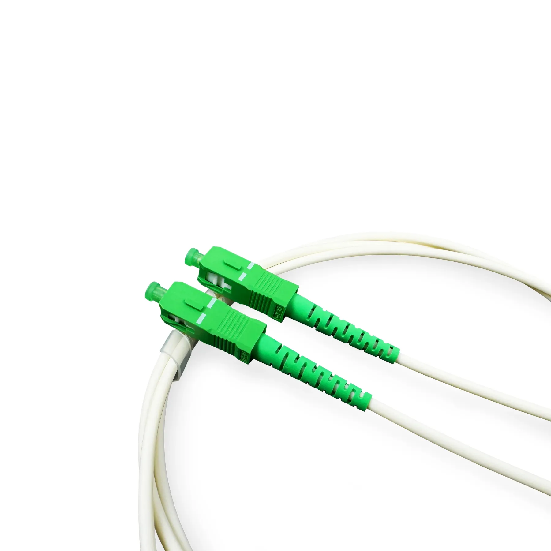 Hot Selling Simplex Fiber Optic Patchcord Jumper SC/APC-SC/APC 3.0MM G657A1 White Color
