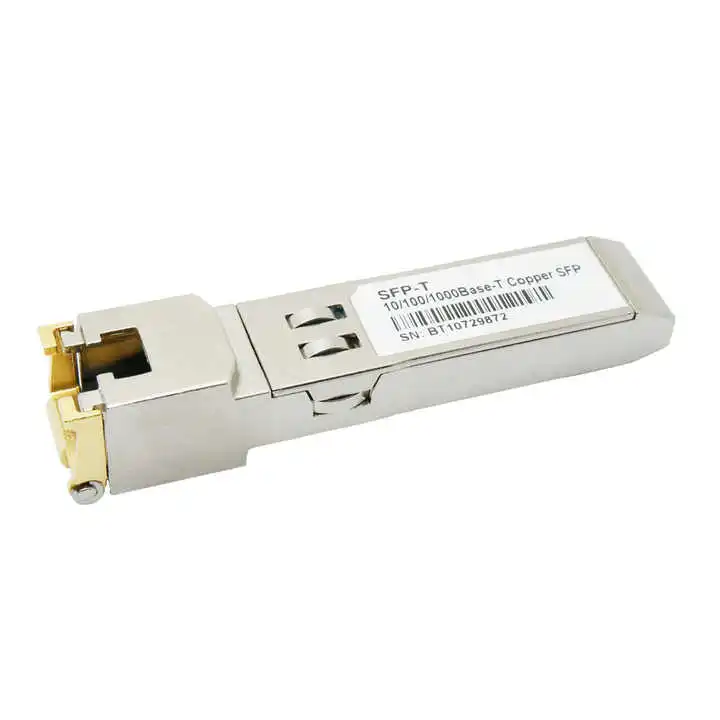 SFP BIDI Fiber Optic Transceiver Module Cisco GLC-TE Compatible 1000BASE-T Transceiver Module 1G SFP Copper RJ45 100m-boxintelecom