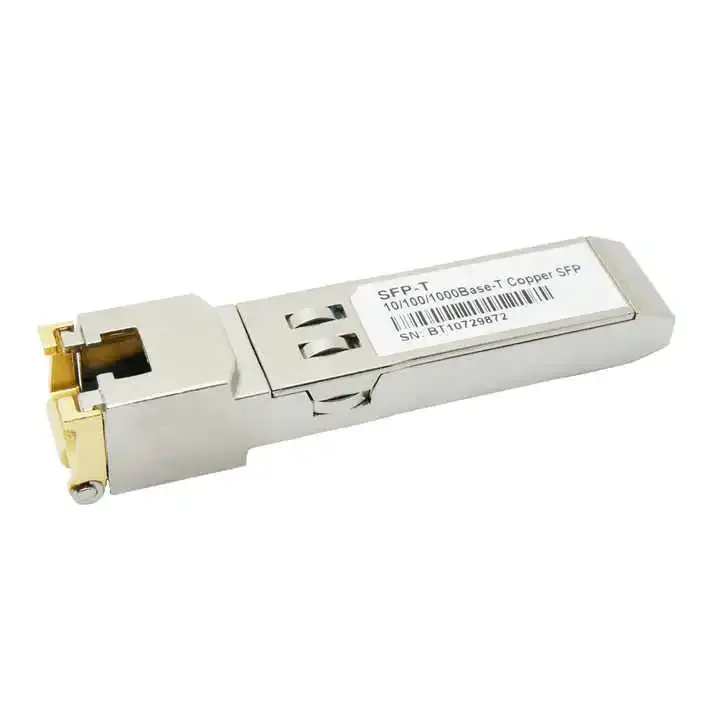 SFP BIDI Fiber Optic Transceiver Module Cisco GLC-TE Compatible 1000BASE-T Transceiver Module 1G SFP Copper RJ45 100m-boxintelecom